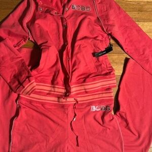 BCBG pink Tracksuit Set